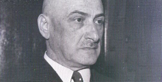 Historical portrait of Bernhard Ringer.